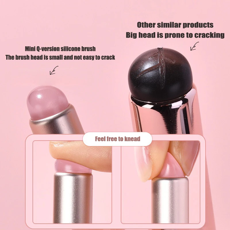 1Pcs Nail Art Silicone Applica - Contour Palette Stick 评论和价格